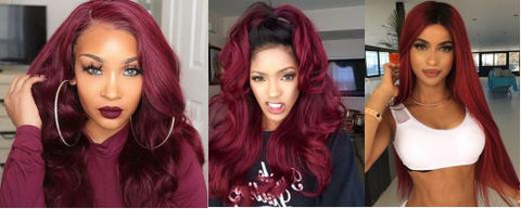How To Dye Wig To Burgundy Color Hair - Tips For Beginner – HeyMyWig Hair  Co.