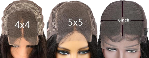 4x4 5x5 6x6 human hair lace closure wig heymywig.com
