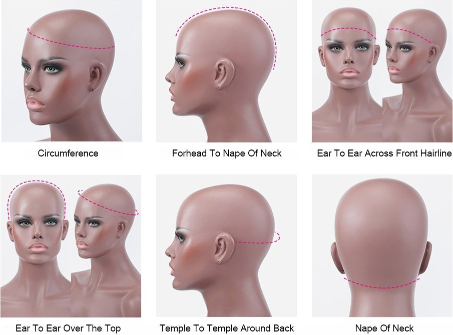How to measure head for lace wig-heymywig.com