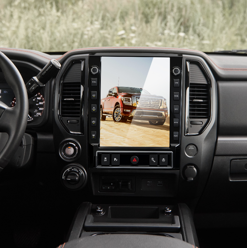 13” Android 12 Vertical Screen Navigation Radio for Nissan Titan (XD) –  Phoenix Automotive