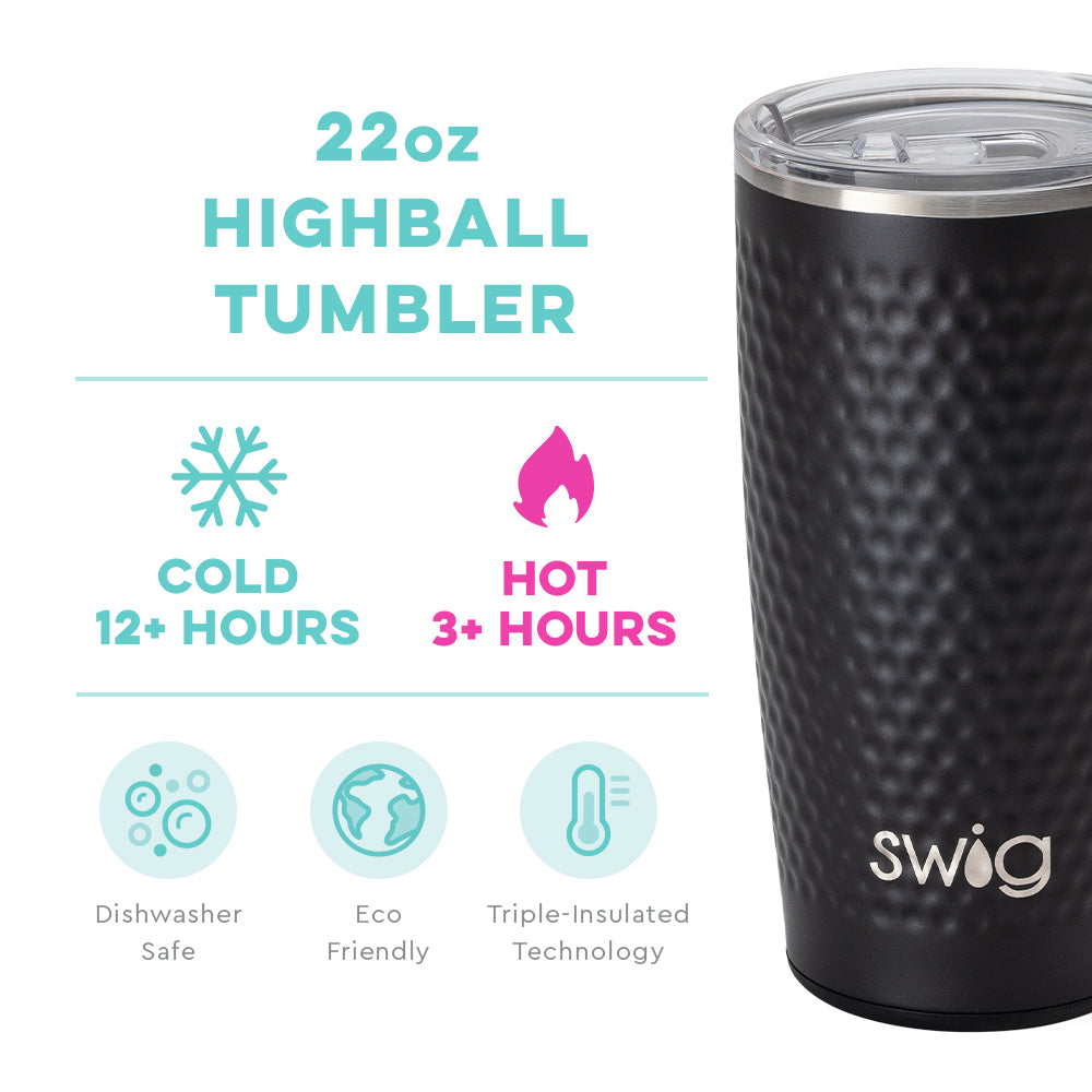 Swig 22 oz Highball Tumbler Blacksmith