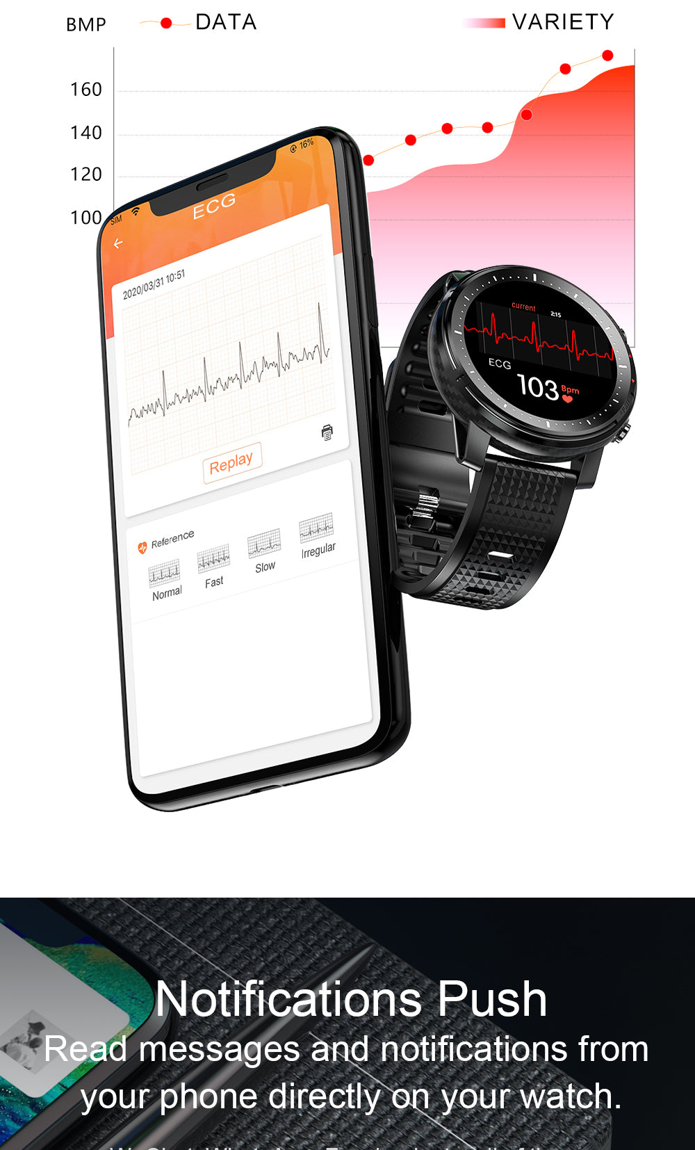 l15 full touch fitness tracker waterproof smartwatch