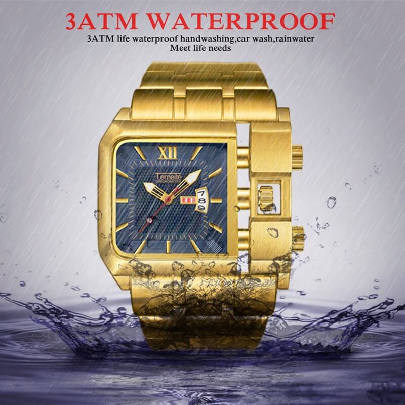 Luxury Fashion Gold Business Wristwatch3