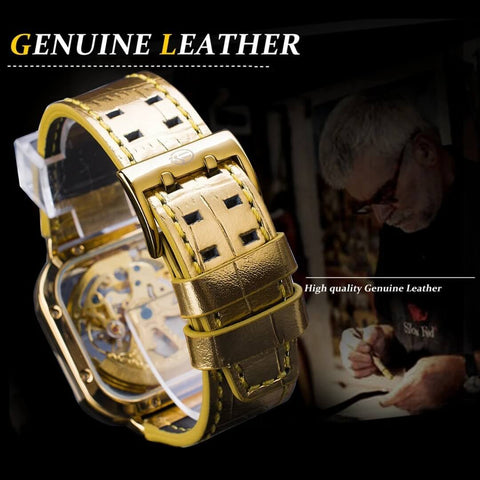 Golden Retro Luminous Wrist Watches