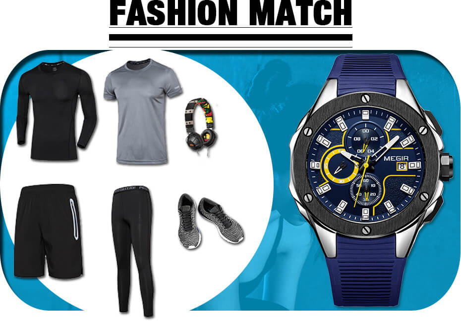 Waterproof WristWatch Fashion Match