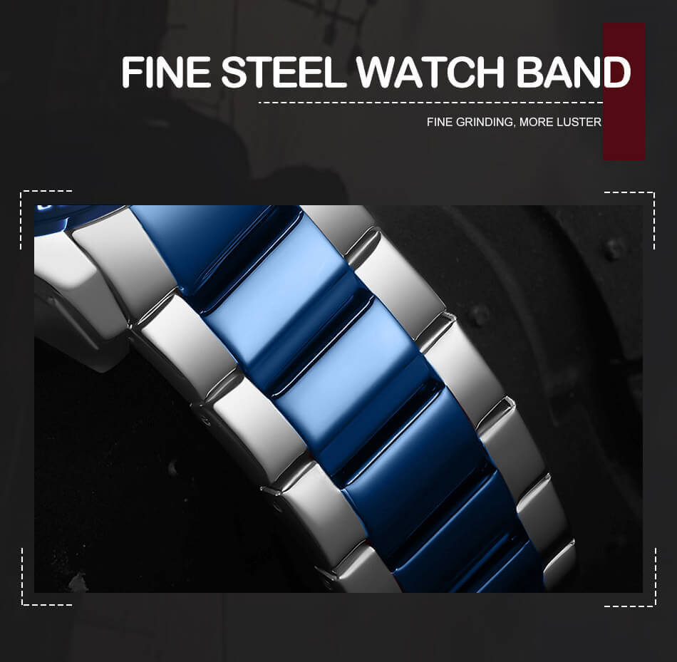 men's luxury brand digital sports watch