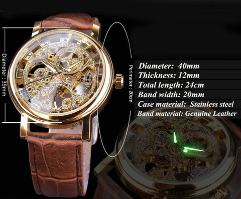 Luxury Business Leather Analog Fashion Watches for Men1