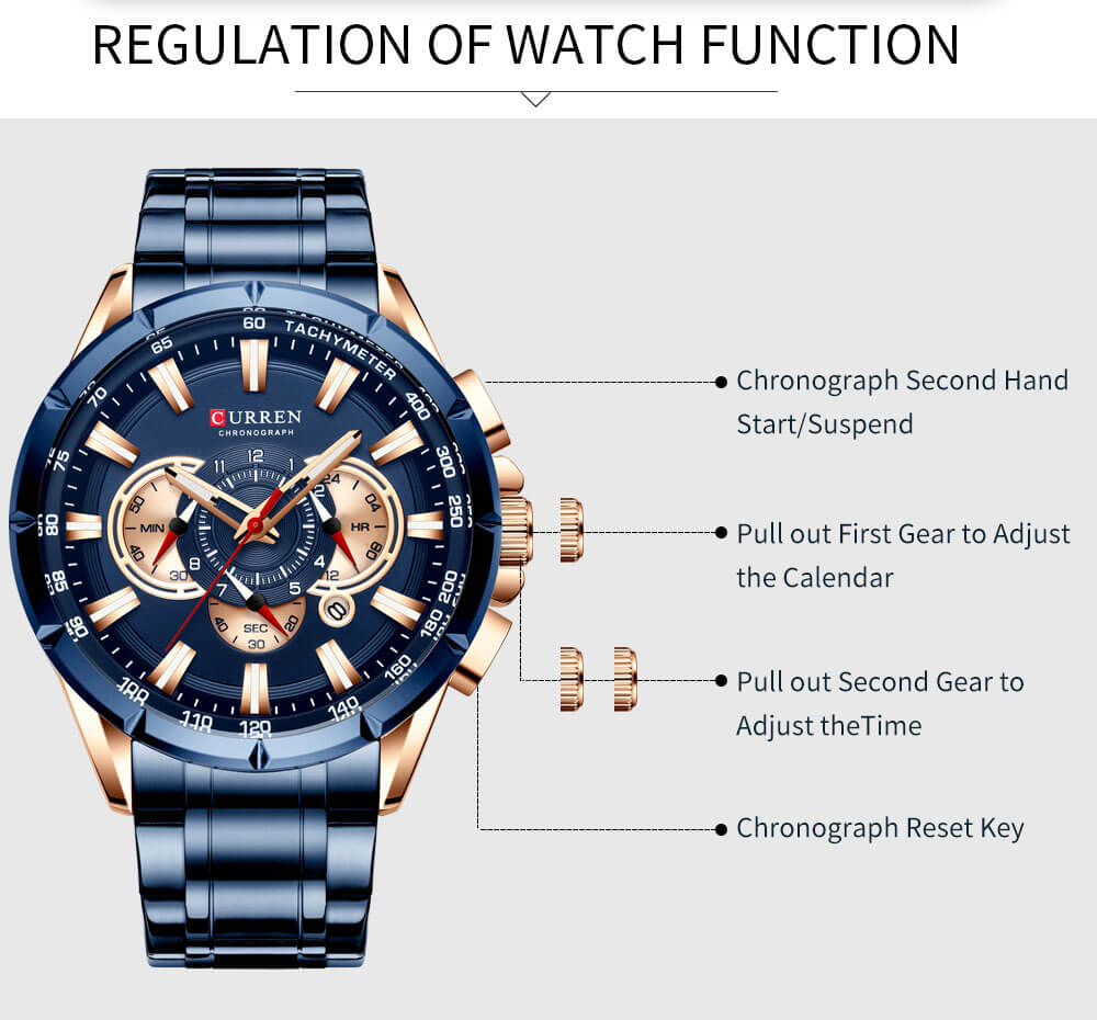 Male Luxury Sport Watch