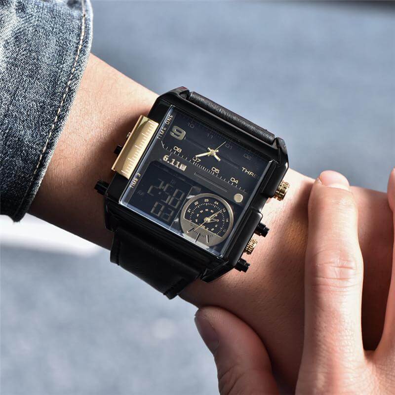 Multiple Time Zone Quartz Watch6