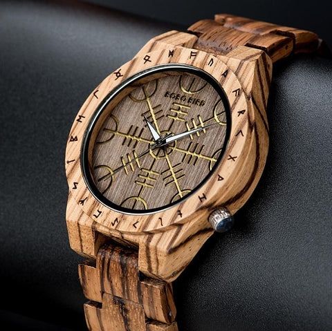 wooden watch