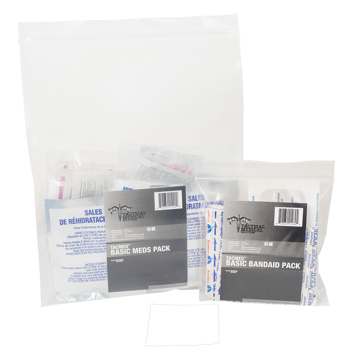 TacMed? Basic Meds & Bandaid Pack