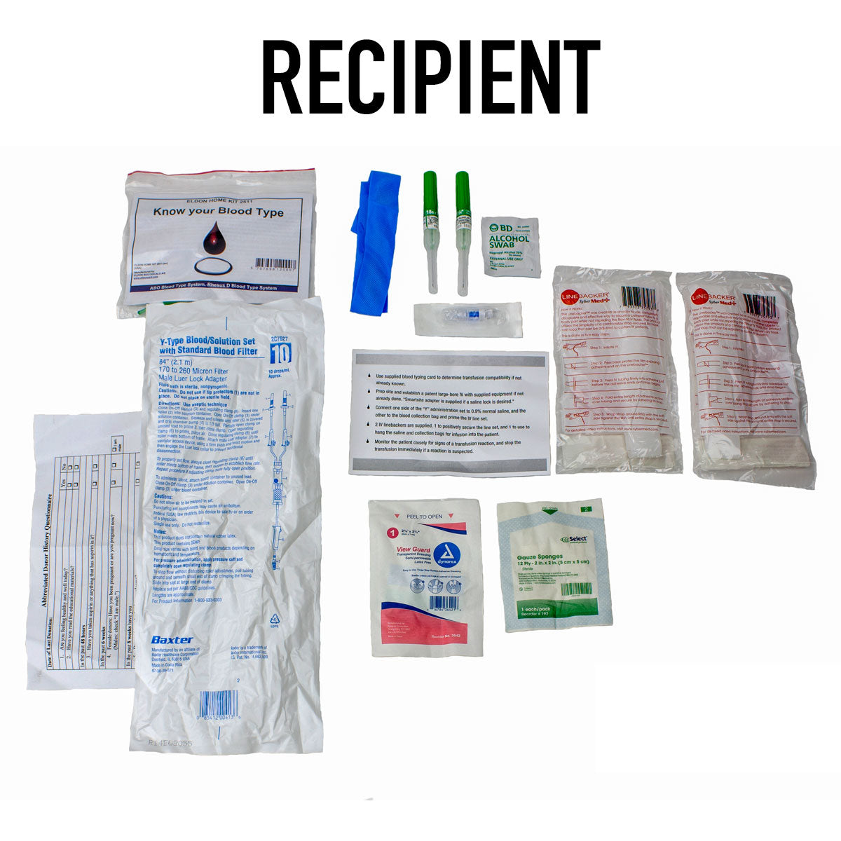 TacMed? Field Blood Transfusion Kit