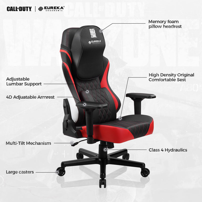 Eureka Ergonomic Warzone Gaming Chair