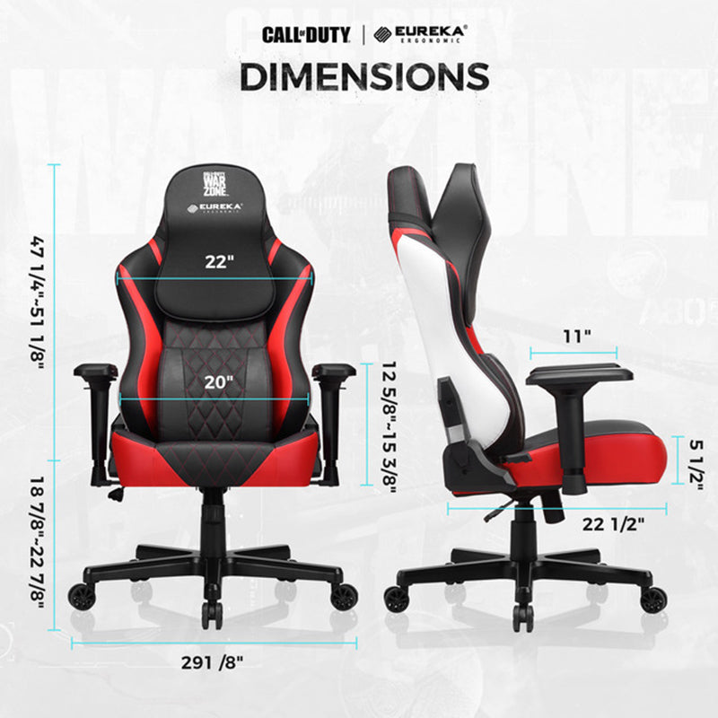 Eureka Ergonomic Warzone Gaming Chair