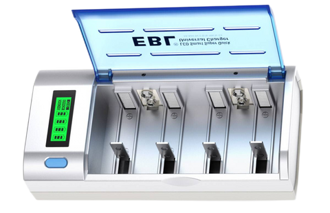 EBL 906 smart battery charger for aa aaa 9V C D