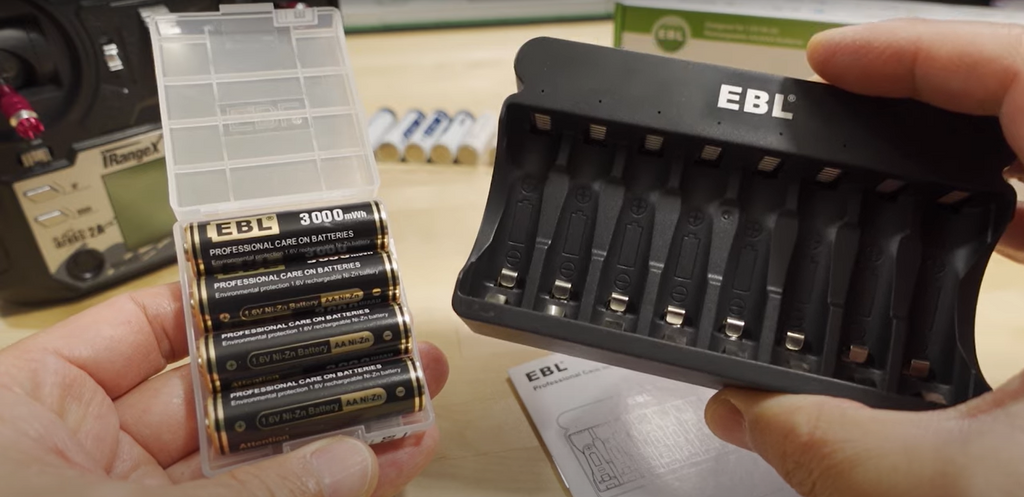 EBL AA Ni-Zn Rechargeable Battery and Ni-Zn Battery Charger