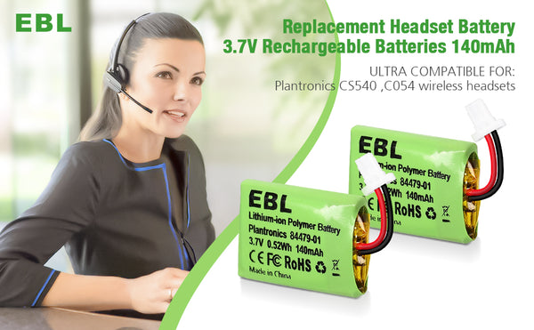 EBL 84479-01 Replacement Headset Battery