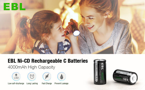 Rechargeable C Battery