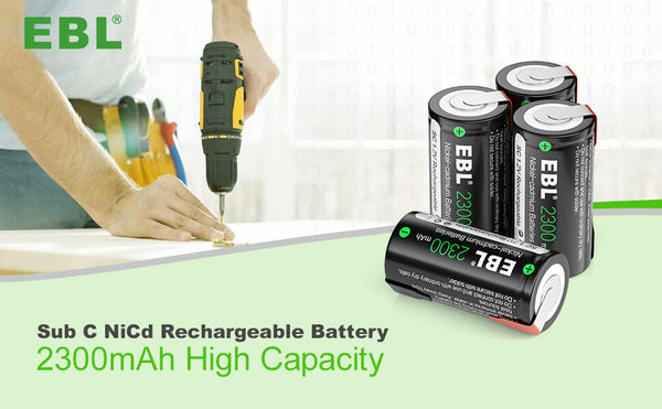 sub c NiCd Battery