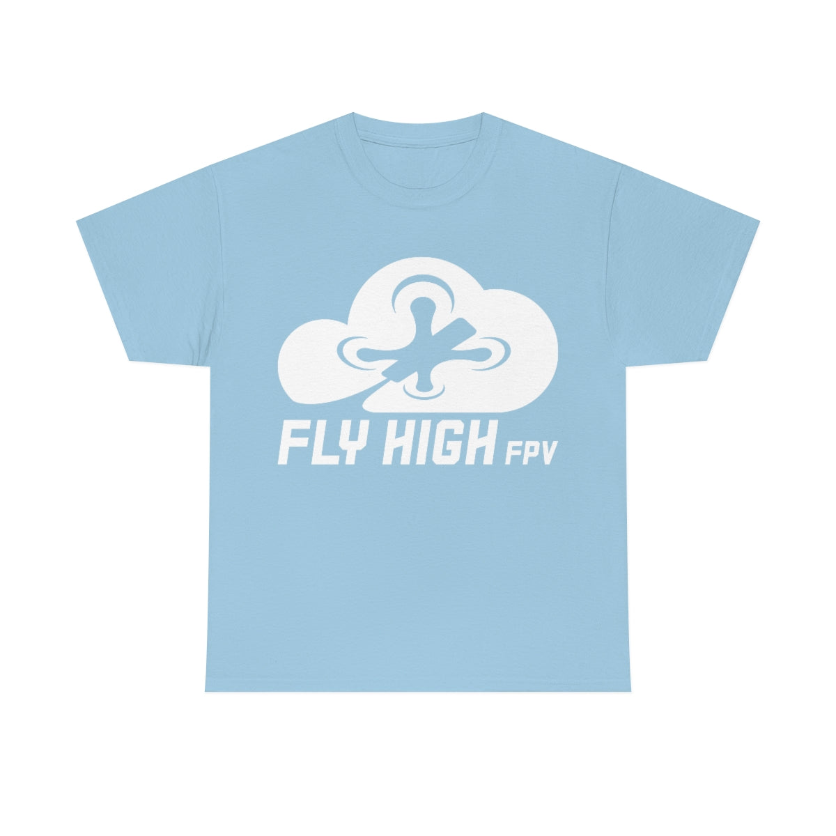 Fly High FPVTee - White Logo