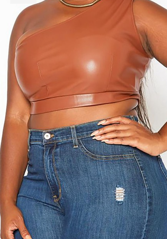 Catch Me Caramel Crop Top