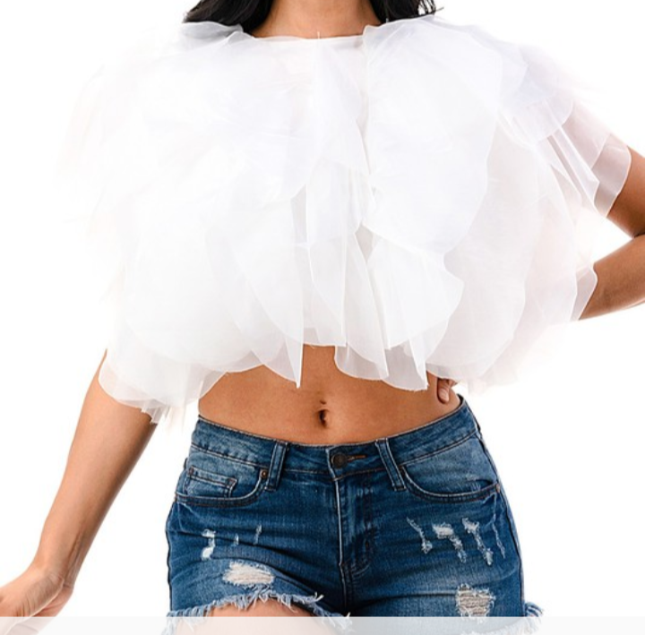 Too Cute Tulle Top