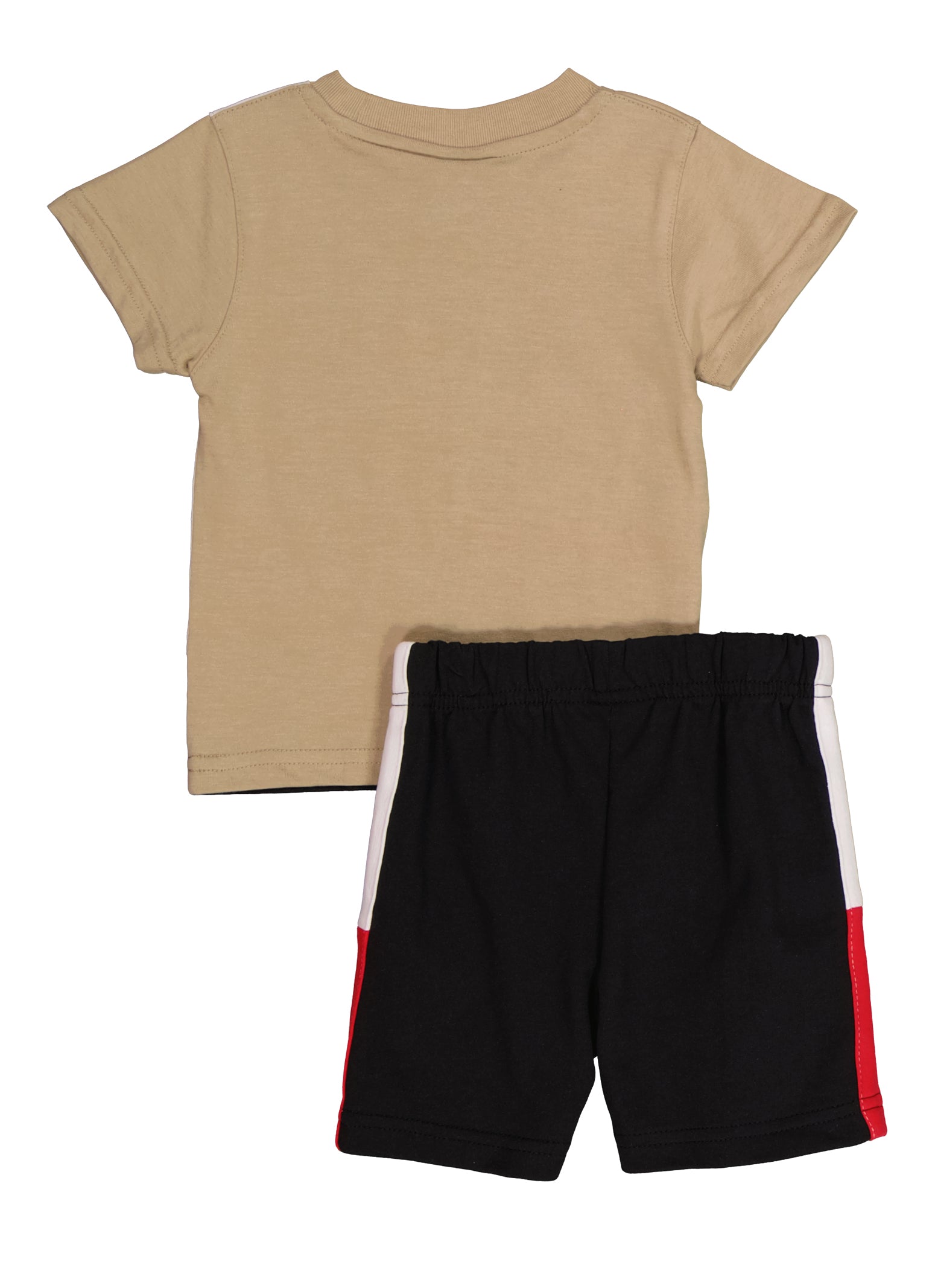 Baby Boys 12-24M Color Block Boss Graphic Tee and Shorts