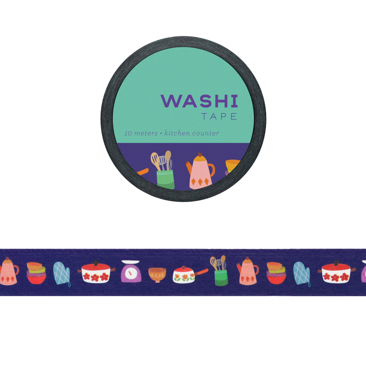 Washi Tape: Kitchen Counter