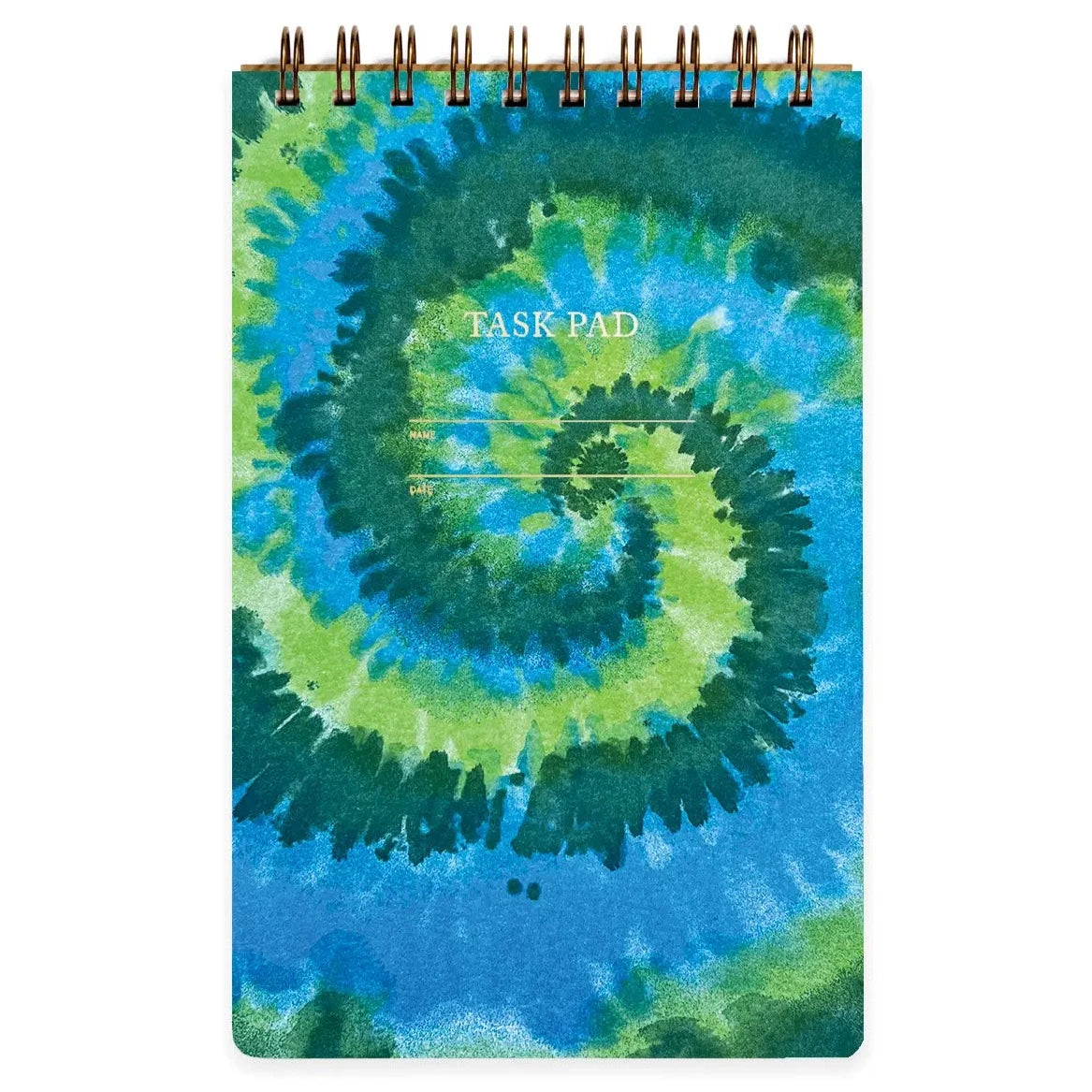 Task Pad Notebook by Shorthand Press: Tie Dye
