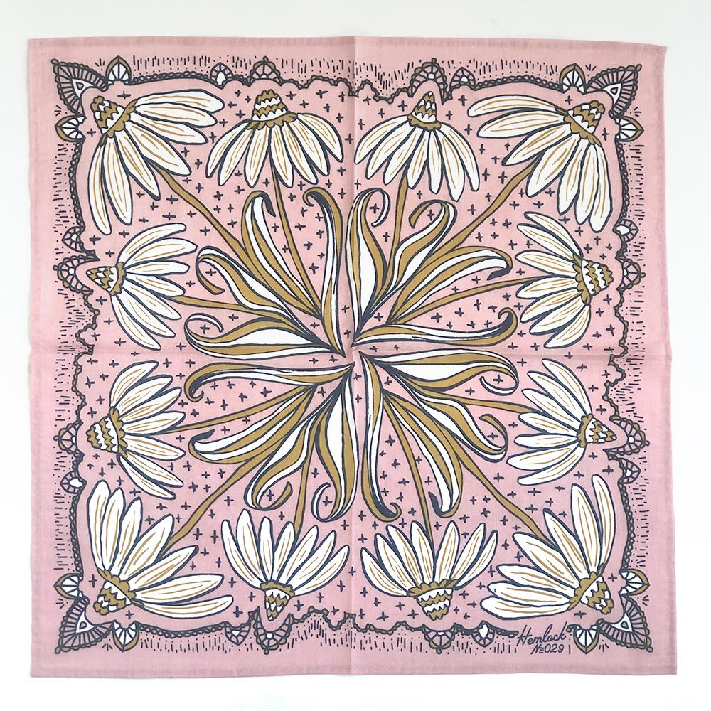 Handker Bandana: No. 029 Maude Pink