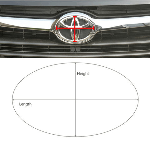 TOYOTA Front Logo Light And Rear Logo Light11
