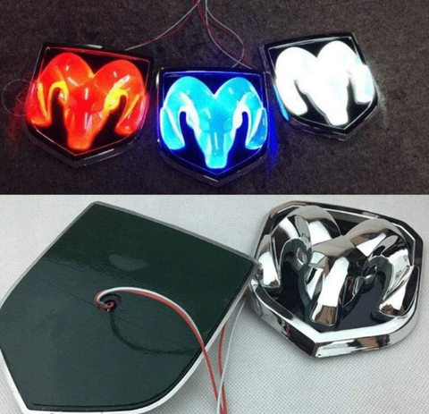 DODGE Front Logo Light And Rear Logo Light 4