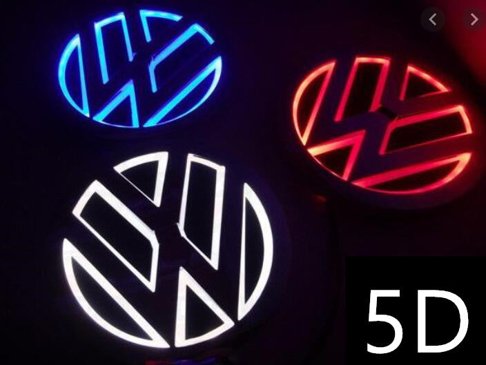 OLKSWAGEN Front Logo Light And Rear Logo Light1