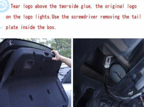 HYUDAI Front Logo Light And Rear Logo Light2