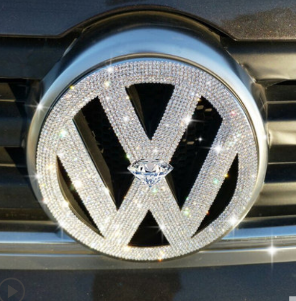 vw diamond sticker1