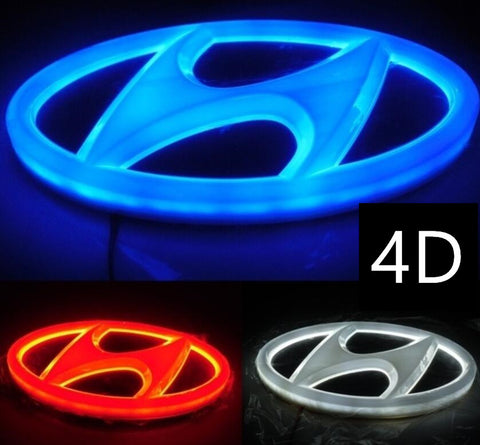 HYUDAI Front Logo Light And Rear Logo Light7