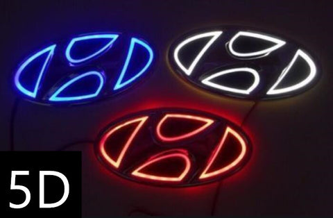 HYUDAI Front Logo Light And Rear Logo Light9