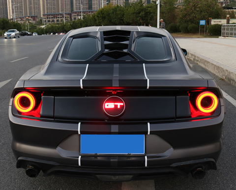 GT Led Logo Light White Red Blue4