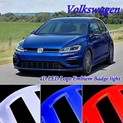 OLKSWAGEN Front Logo Light And Rear Logo Light2