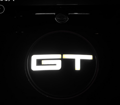 GT Led Logo Light White Red Blue3