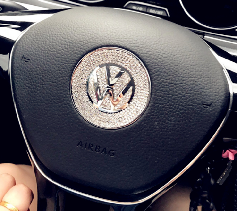 vw diamond sticker3