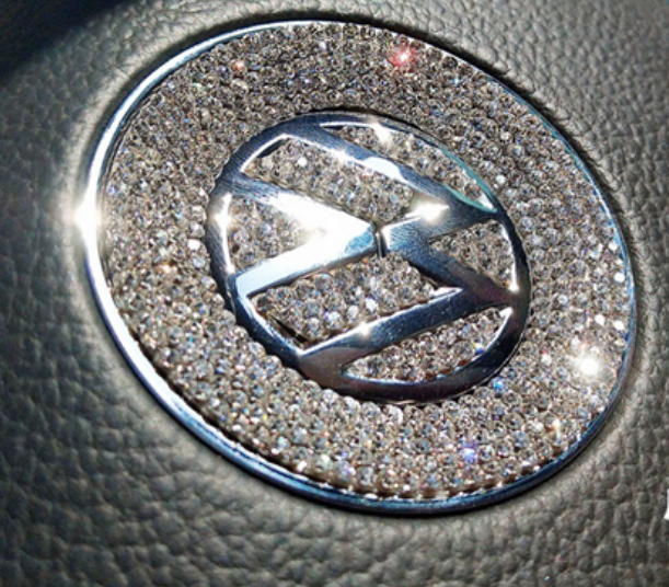 vw diamond sticker2