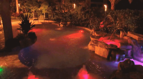 Submersible LED Pool Lights Remote Control (RF)-aolanscctv