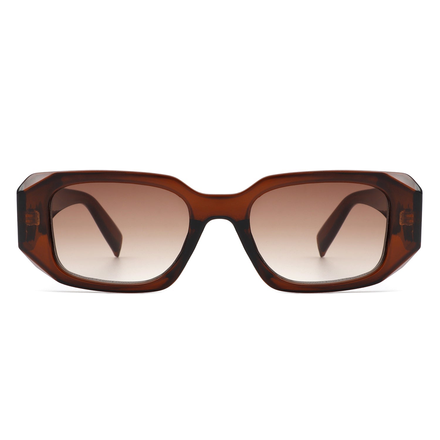 Goldenyx - Rectangular Fashion Geometric Narrow Slim Retro Sunglasses