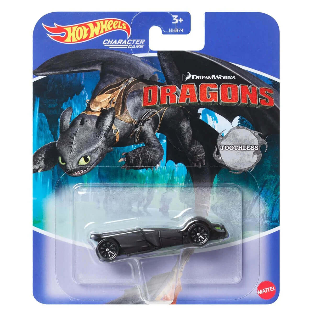 Hot Wheels 2023 DreamWorks Character Cars 1:64 Scale Diecast Vehicles