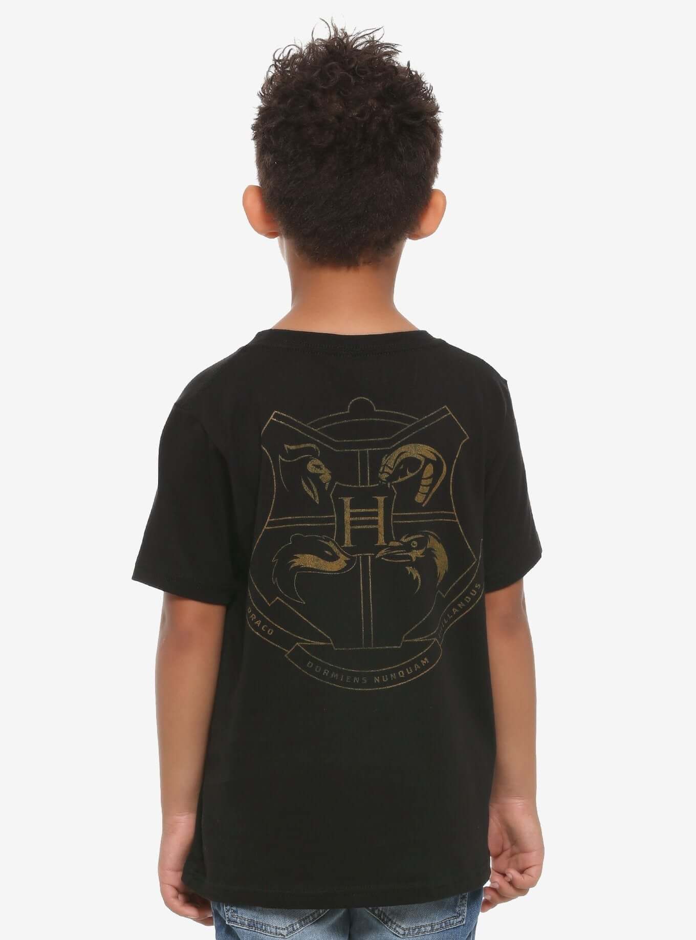 Harry Potter Hufflepuff Crest Kids T-Shirt