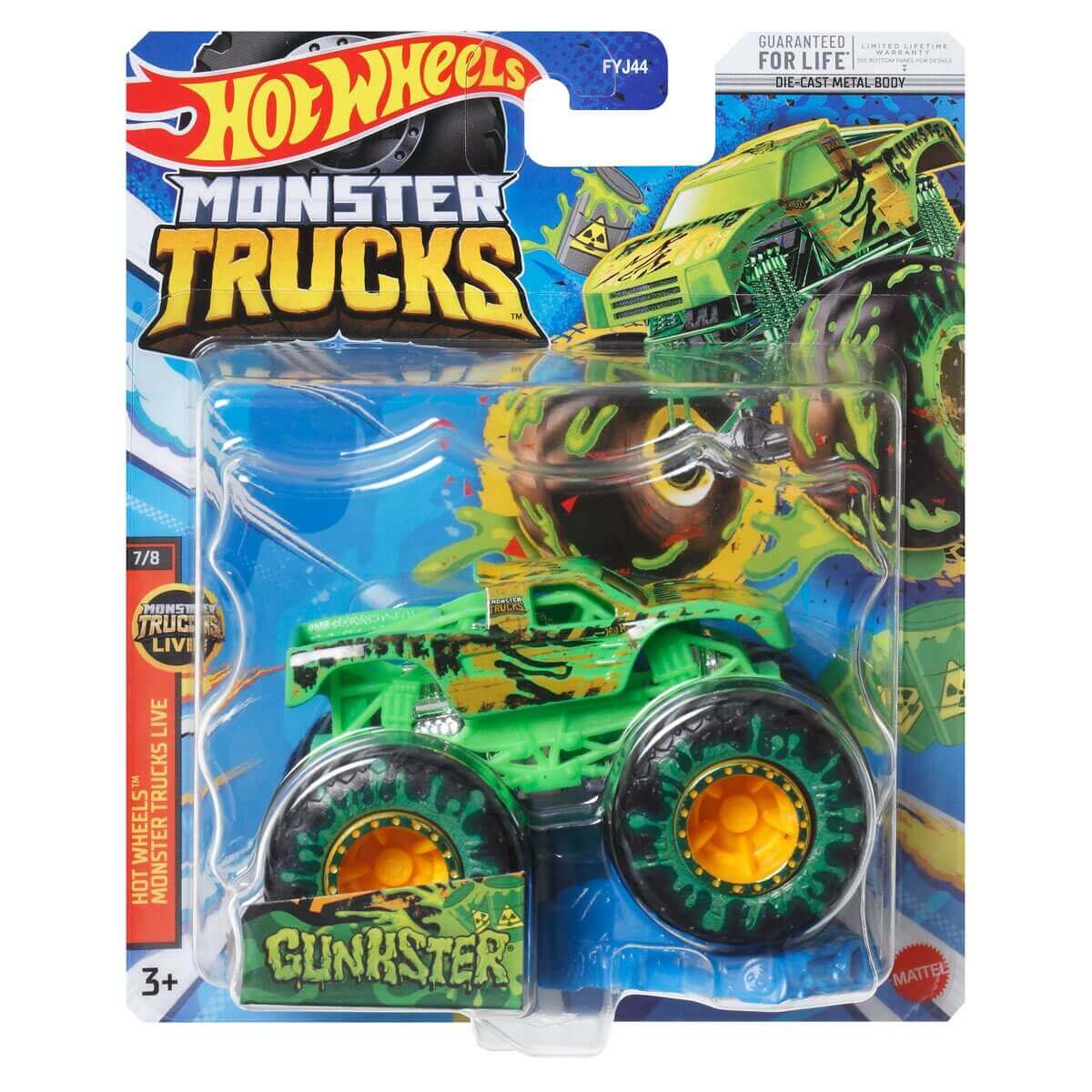 Hot Wheels 2023 1:64 Scale Die-Cast Monster Trucks (Mix 7)