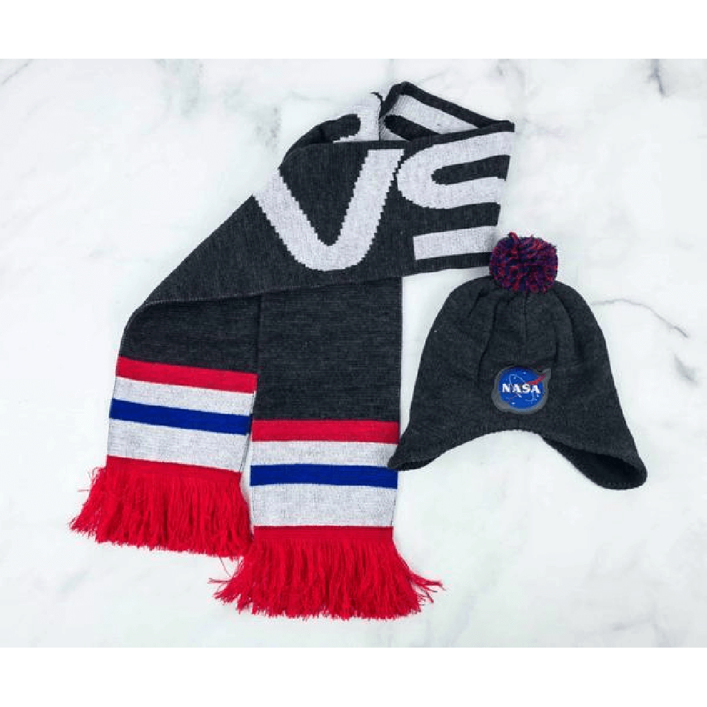 Loot Crate NASA Adult Beanie and Scarf Set