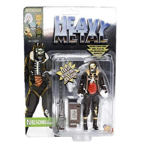 Heavy Metal Movie Nelson VHS Tribute 5 Inch B-17 Gunner FigBiz Action Figure