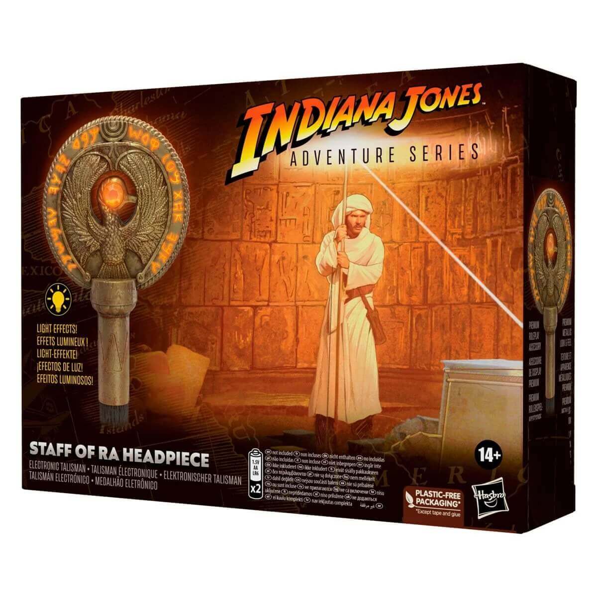 Hasbro Indiana Jones, Raiders of the Lost Ark - Staff of Ra Light-Up Headpiece Replica